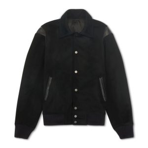 All Black Everything Bomber Jacket